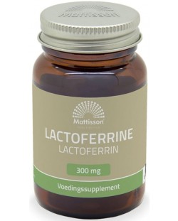 Lactoferrin, 300 mg, 30 капсули, Mattisson Healthstyle